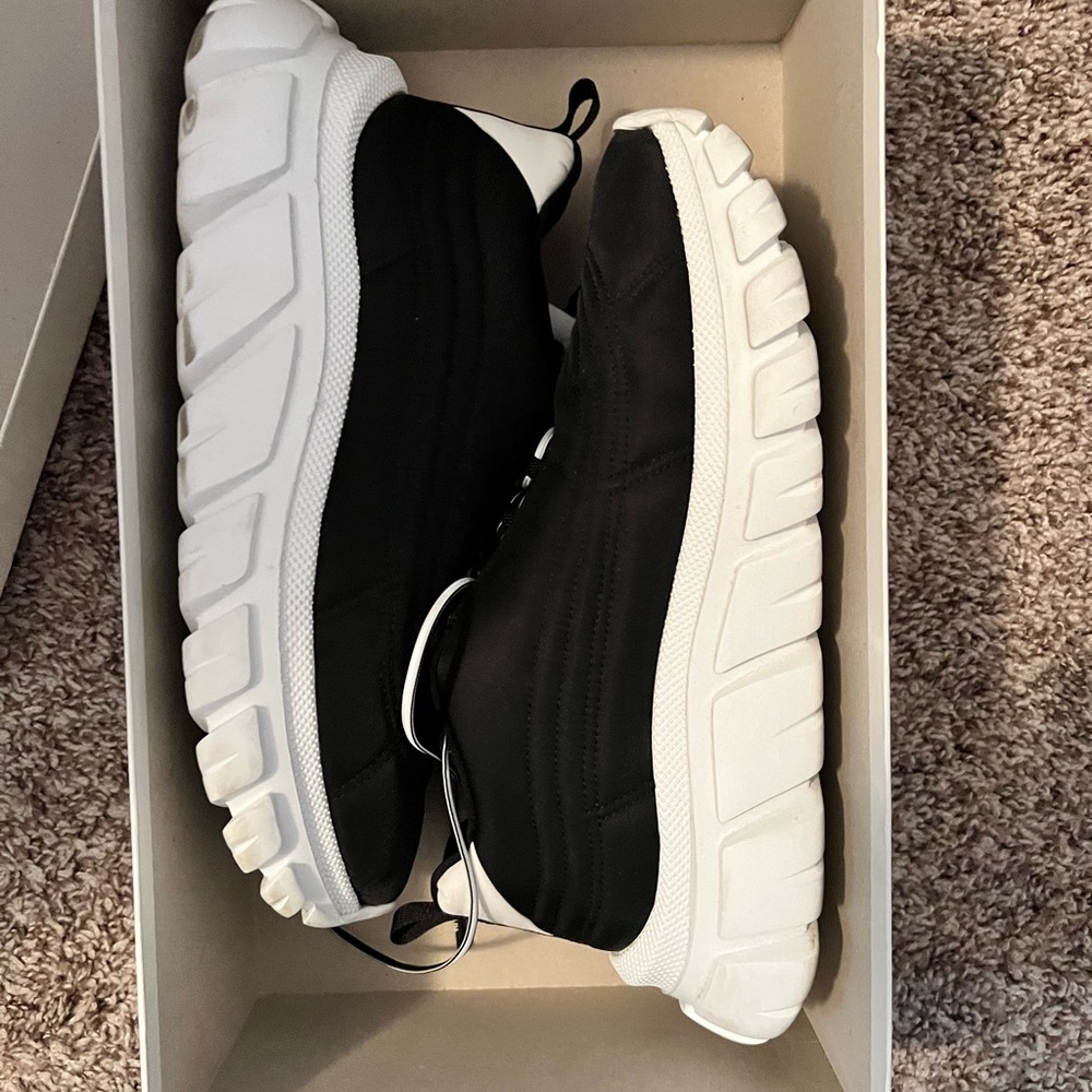 Prada Black Calzature Donna Sneakers - Picture 6 of 15